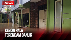 Kali Ciliwung Meluap, Wilayah Kebon Pala Terendam Banjir 10 Cm