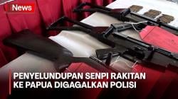 Polisi Gagalkan Penyelundupan Senpi Rakitan ke Papua, 2 Pelaku Ditangkap