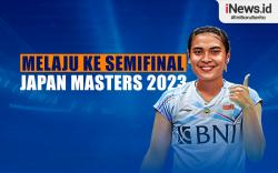Infografis Gregoria Mariska Melaju ke Semifinal usai Libas Yeo Jia Min