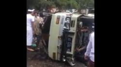 Identitas 6 Korban Tewas dan 9 Luka Kecelakaan di Jalan Raya Karangasem-Bangli<