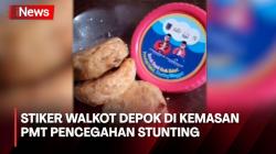 Ada Stiker Walkot Depok di Kemasan PMT Pencegahan Stunting, Ternyata Seharga Rp10 Ribu