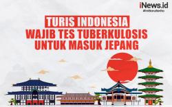 Infografis Turis Indonesia Wajib Tes Tuberkulosis untuk Masuk Jepang