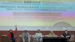 Serunya Wamenparekraf Angela Tanoesoedibjo Jadi Moderator Cobek Kreatif di Unair