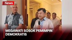 Megawati di Mata Jusuf Kalla, Sosok Pemimpin Demokratis