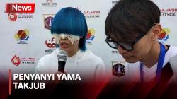 Tampil di Festival Diplomatik, Penyanyi Jepang Yama Takjub Antusias Pengunjung