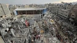 Israel Bombardir Kamp Pengungsi termasuk Sekolah PBB di Gaza, Korban Tewas Jadi 80 Lebih