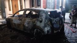 Mobil Honda HRV Warga Sampang Dibakar OTK, Polisi Selidiki Pelakunya