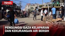 BBM Langka, Pengungsi Gaza Terpaksa Memasak Menggunakan Kayu Bakar