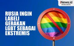 Infografis Rusia Ingin Labeli Gerakan LGBT Internasional sebagai Ekstremis
