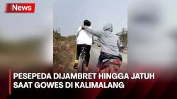Aksi Nekat Jambret Tarik Pesepeda hingga Jatuh saat Gowes di Kalimalang