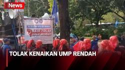 Gelar Aksi Unjuk Rasa Depan Balaikota DKI, Massa Buruh Tolak Kenaikan UMP Rendah