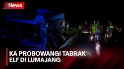Kecelakaan Kereta Probowangi vs Elf di Lumajang, 11 Orang Meninggal Dunia