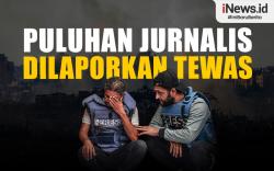 Infografis Puluhan Jurnalis Dilaporkan Tewas dalam Perang Gaza