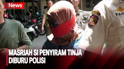 2 Kali Mangkir Sidang, Masriah Penyiram Tinja ke Rumah Tetangga Diburu Polisi 