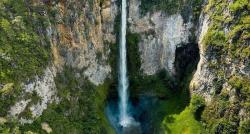 Kampung Unik di Karo, Punya Pemandangan Air Terjun Cantik Suasananya seperti di Eropa 