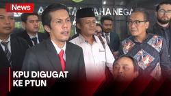 KPU Digugat ke PTUN karena Penetapan Gibran sebagai Cawapres
