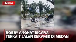 Jalanan Buat Pemotor Jatuh, Bobby Tegaskan Jalan Sudirman Bukan Berbahan Keramik