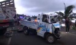 Kecelakaan di Tulungagung, Truk Tabrak Pikap, 2 Tewas 3 Luka-Luka