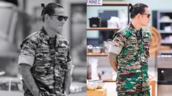 5 Potret Chef Juna Berseragam Tentara, Netizen: Emang Boleh Seganteng Ini?