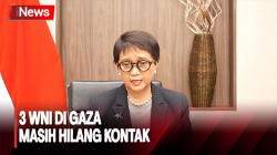  Menlu Retno Ungkap 3 WNI Relawan MER-C di Gaza Masih Belum Bisa Dikontak 