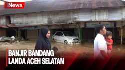  Dilanda Banjir Bandang, Ratusan Rumah Warga di Aceh Selatan Rusak Parah 