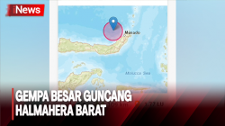 Halmahera Barat Diguncang Gempa Magnitudo 6,6 
