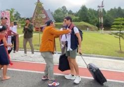 Bandara Raja Sisingamangaraja XII Sambut Atlet dan Official Aquabike World Championship