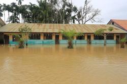 36 Sekolah Terendam Banjir di Aceh Barat, Murid-Murid Diliburkan
