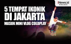 Infografis 5 Tempat Ikonik di Jakarta Masuk Mini Vlog Coldplay