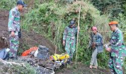 Terkendala Cuaca, 2 Pesawat TNI AU Super Tucano Jatuh di Pasuruan Belum Tuntas Dievakuasi
