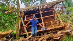 Longsor Terjang Citiis Rongga KBB, Rumah Warga Rata dengan Tanah <