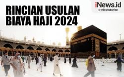 Infografis Rincian Usulan Biaya Haji 2024