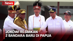 Kunjungi Papua, Presiden Jokowi Resmikan 2 Bandara Baru