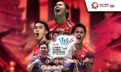 Saksikan Pebulu Tangkis Indonesia di China Masters 2023, Live Vision+