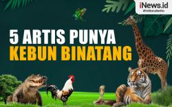 Infografis Deretan Artis Punya Kebun Binatang di Rumahnya<