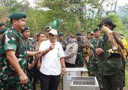 Pangkostrad Tanam 10.000 Pohon dan Lepas Liarkan Satwa Langka di Gunung Sanggabuana<