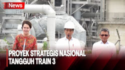 Resmikan Proyek Strategis Nasional Tangguh Train 3, Jokowi Ungkap Dibangun dengan Dana Rp72,45 Triliun 