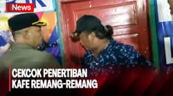 Meresahkan! Penertiban Kafe Remang-Remang dan Panti Pijat di Cakung Diwarnai Cekcok