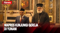  Lawatan ke Yunani, Begini Momen Wapres Kunjungi Gereja Katedral Metropolitan Athena