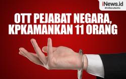 Infografis OTT Pejabat Negara di Kaltim, KPK Amankan 11 Orang