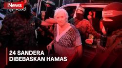 Momen Hamas Bebaskan 24 Sandera di Jalur Gaza