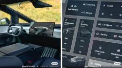 Bocoran Interior Tesla Cybertruck di Dunia Maya: Dashboard Berwarna Hitam dan Putih 