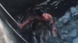 Apes, Pencuri Solar di Bone Tercebur ke Sumur saat Dikejar, Pasrah Dikepung Warga<