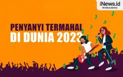 Infografis Daftar 5 Penyanyi Termahal di Dunia 2023
