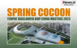 Infografis Mengenal Spring Cocoon Tempat Digelarnya BWF China Masters 2023
