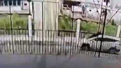 Terekam CCTV, Pengemudi Mobil di Medan Tabrak Satpam hingga Tewas setelah Tepergok Mesum<