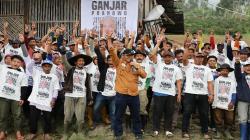 Petebu Ganjar Bangun Embung di Sindangsari Garut, Bantu Warga Dapatkan Air Bersih<