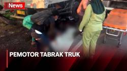 Diduga Hilang Konsentrasi, Pemotor Tewas Usai Tabrak Truk yang Terparkir