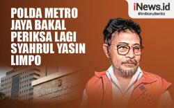 Infografis Polda Metro Jaya Bakal Periksa Lagi Syahrul Yasin Limpo