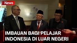  Pendapat Wapres Ma'ruf soal Pelajar WNI di Luar Negeri yang Ragu Pulang 